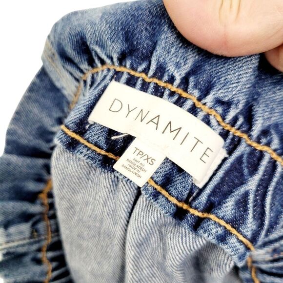 2/$20 Dynamite Denim Jeans Skirt Dress Size: XS - Picture 8 of 9